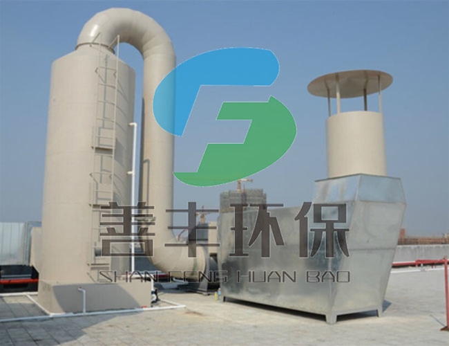 深圳某工艺品公司有机废气处理设备项目